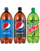 On any THREE (3) Pepsi-Cola 2 Liter Bottles , $0.75