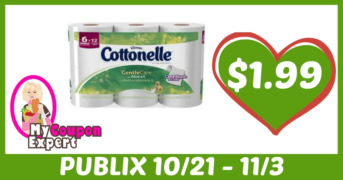 Cottonelle Tissue Paper Only $1.99 each after sale and coupons