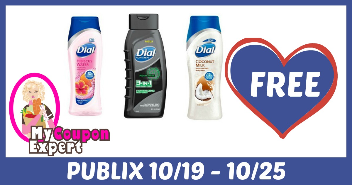 FREE Dial Body Wash after sale and coupons