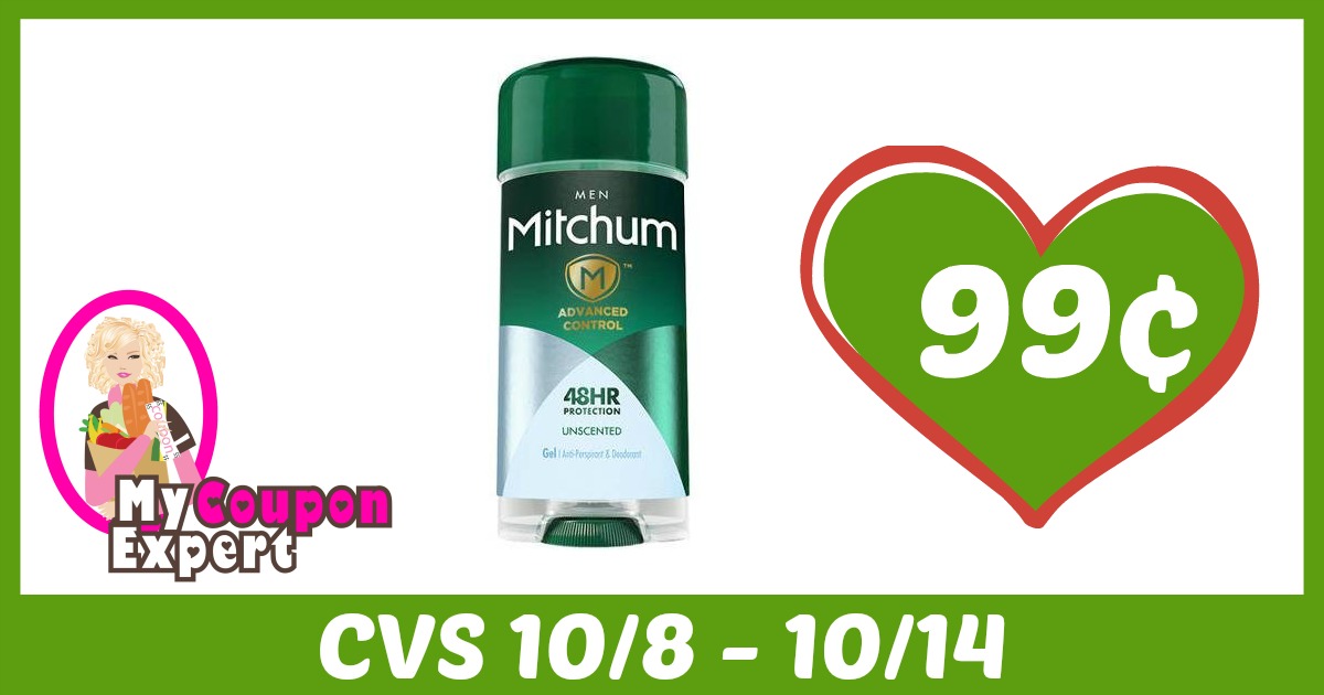 Mitchum Deodorant Only 99¢ each after sale and coupons