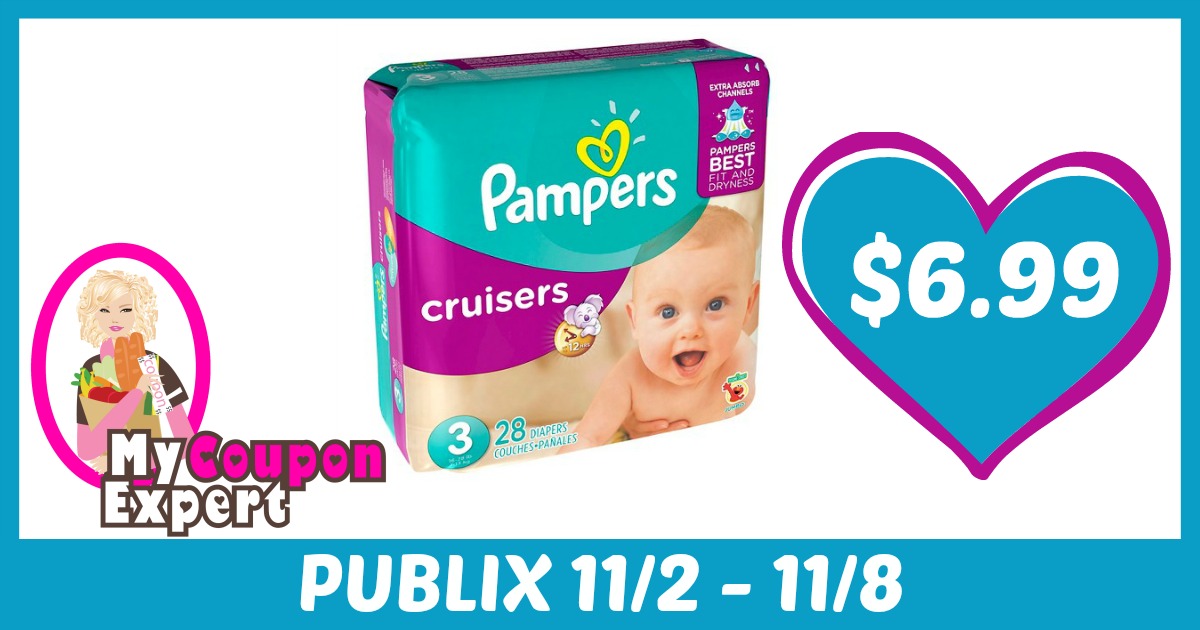 Pampers Diapers Only $6.99 each after sale and coupons