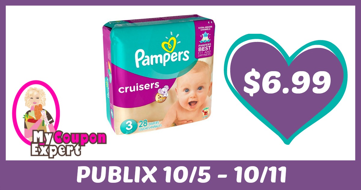 Pampers Products Only $6.99 each after sale and coupons