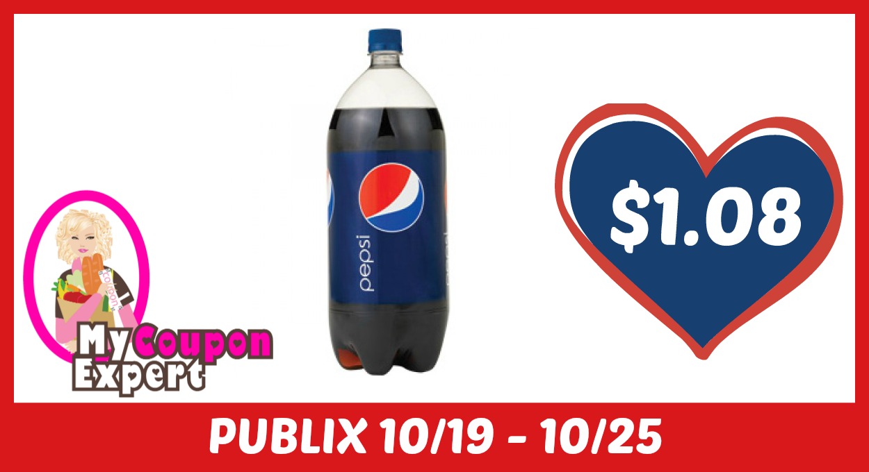 Pepsi Products 2 Liters Only $1.08 each after sale and coupons