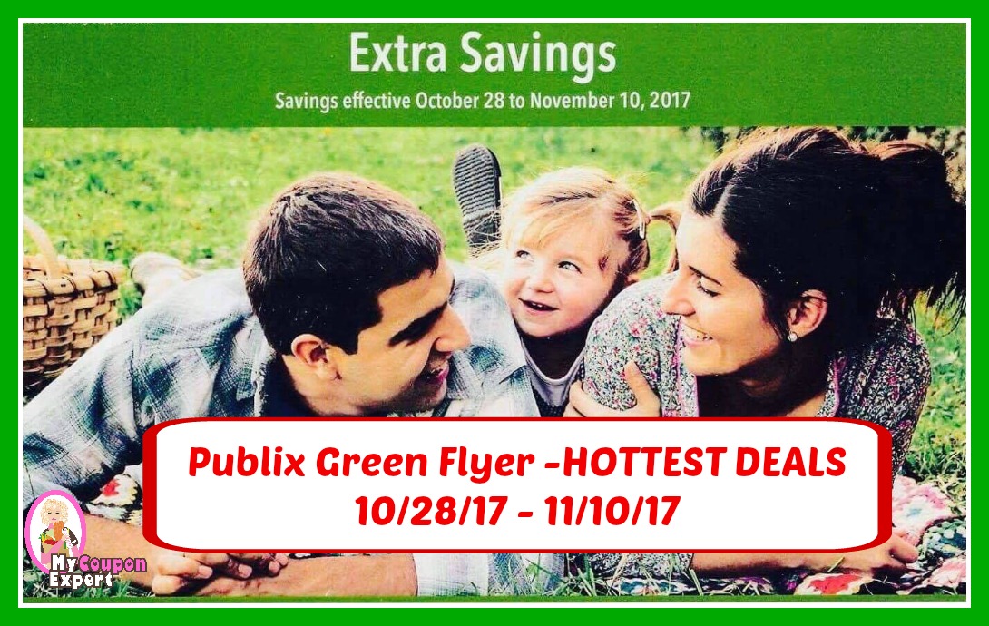 Publix GREEN FLYER Hot Deals October 28th – November 10th!