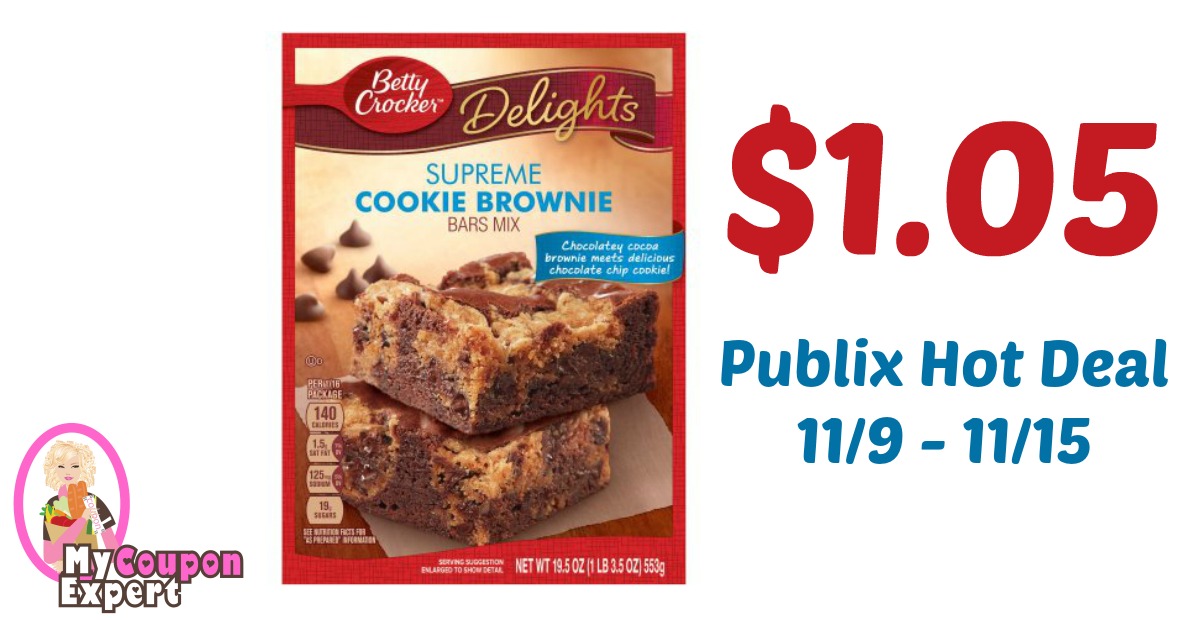 Betty Crocker Mix Only $1.05 each after sale and coupons