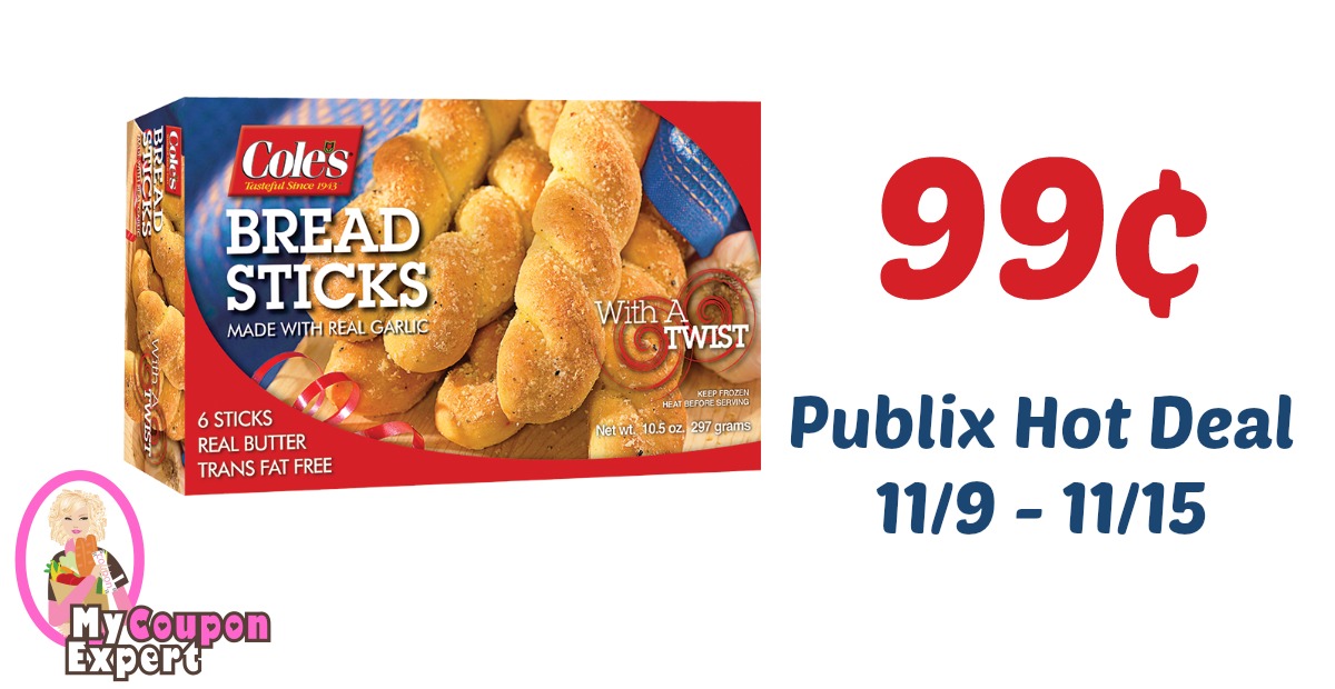 Coles Frozen Bread Only 99¢ each after sale and coupons