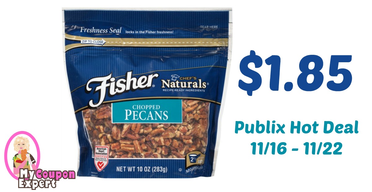 Fisher Nuts Only $1.85 each after sale and coupons