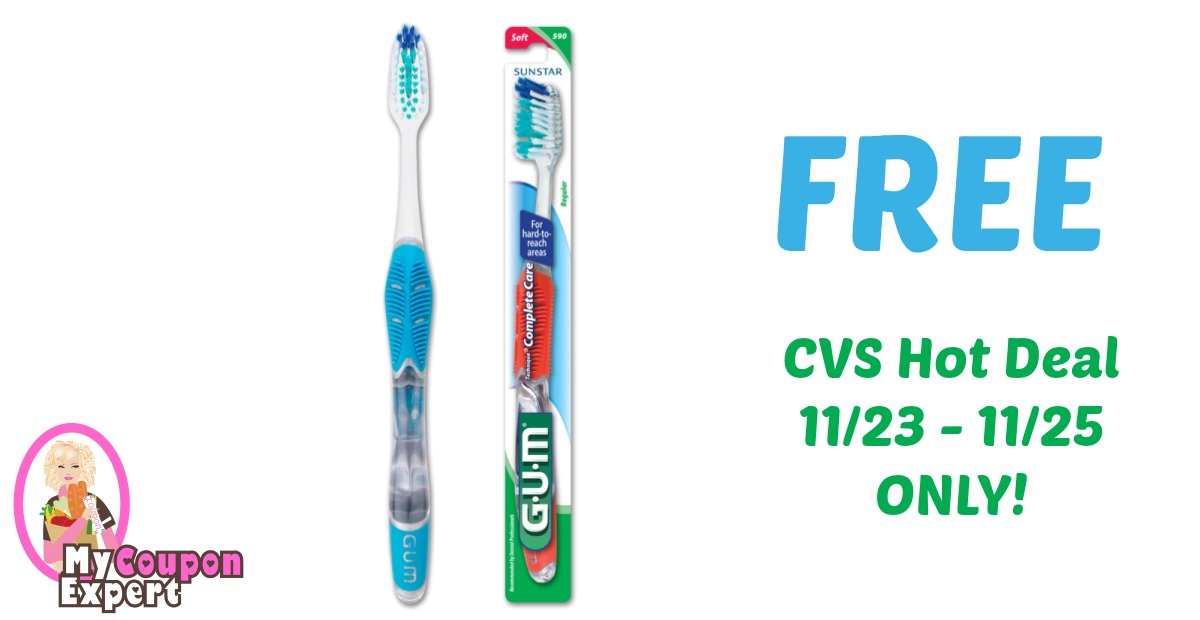 FREE G.U.M. Toothbrush after sale