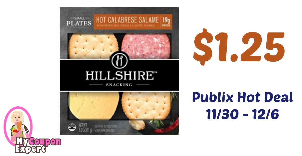 Hillshire Snacking Small Plates Only $1.25 each after sale and coupons