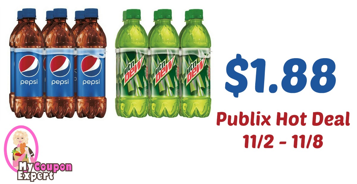 Pepsi Products Only $1.88 each after sale and coupons