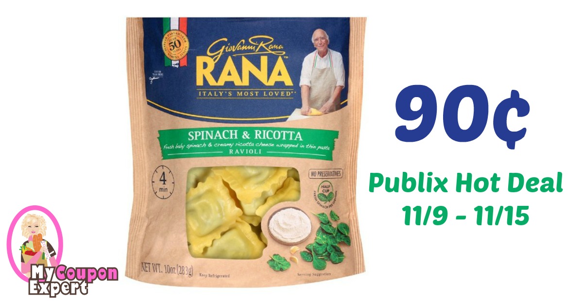 Rana Pasta Only 90¢ each after sale and coupons