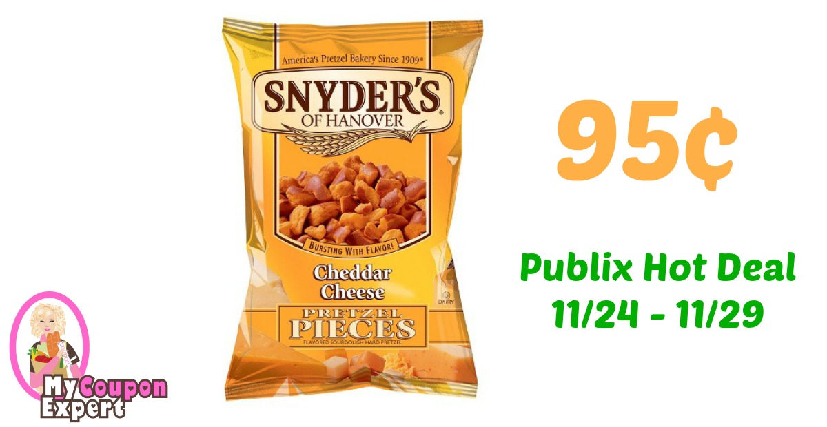 Snyder’s of Hanover Pretzel Pieces Only $1.55 each after sale and coupons