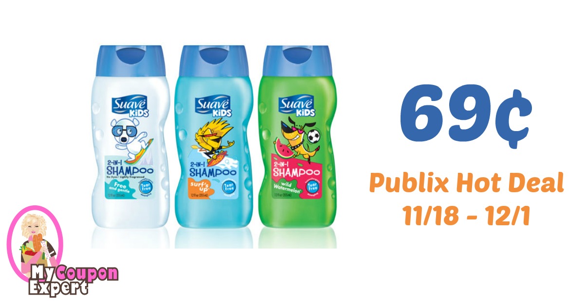 Suave Kids 2-in-1 Only 69¢ each after sale and coupons