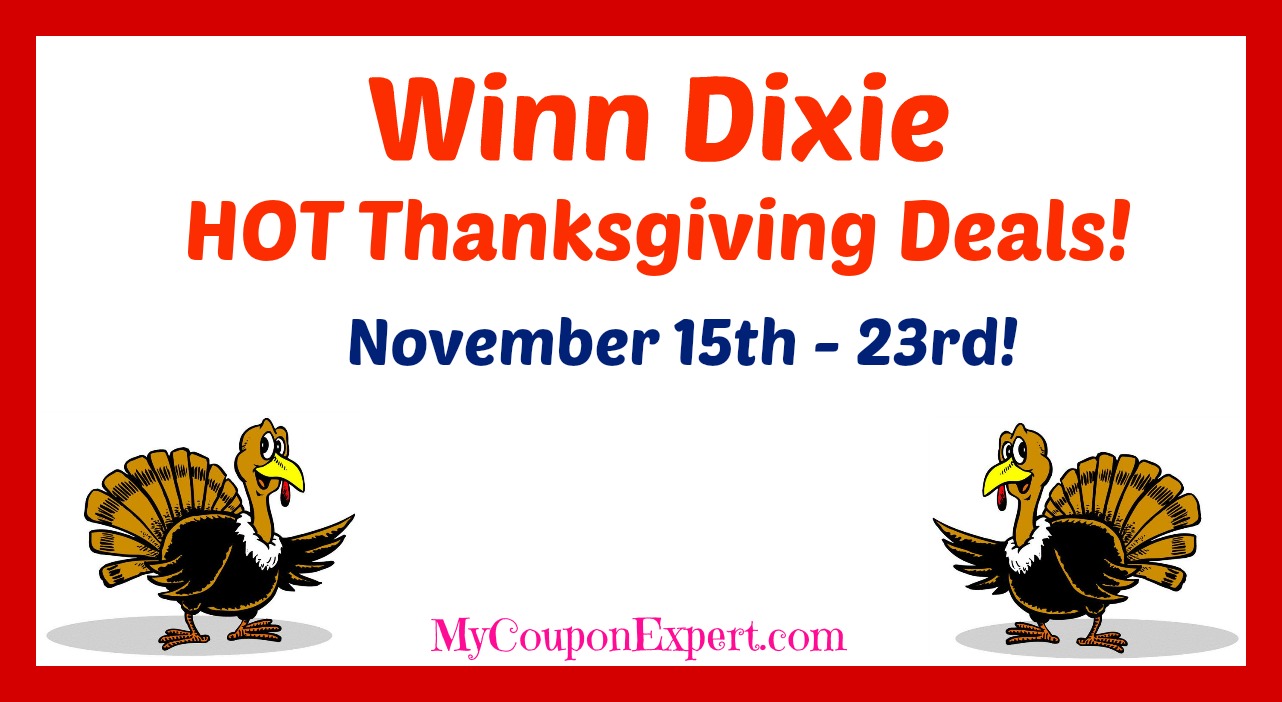 HUGE Winn Dixie Thanksgiving Ad Scan! Browse all pages!