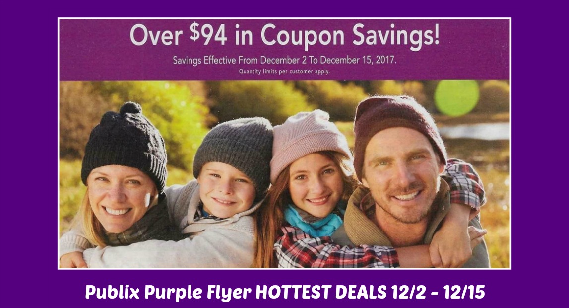 Publix Purple Flyer Matchups December 2nd thru 15th!