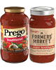 Look! Save on any TWO (2) Prego Italian, Alfredo or Prego Farmers’ Market (Available at Walmart) , $1.00