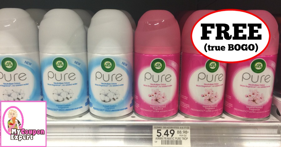 Publix Hot Deal Alert! FREE Air Wick Freshmatic Refill Spray after sale and coupons