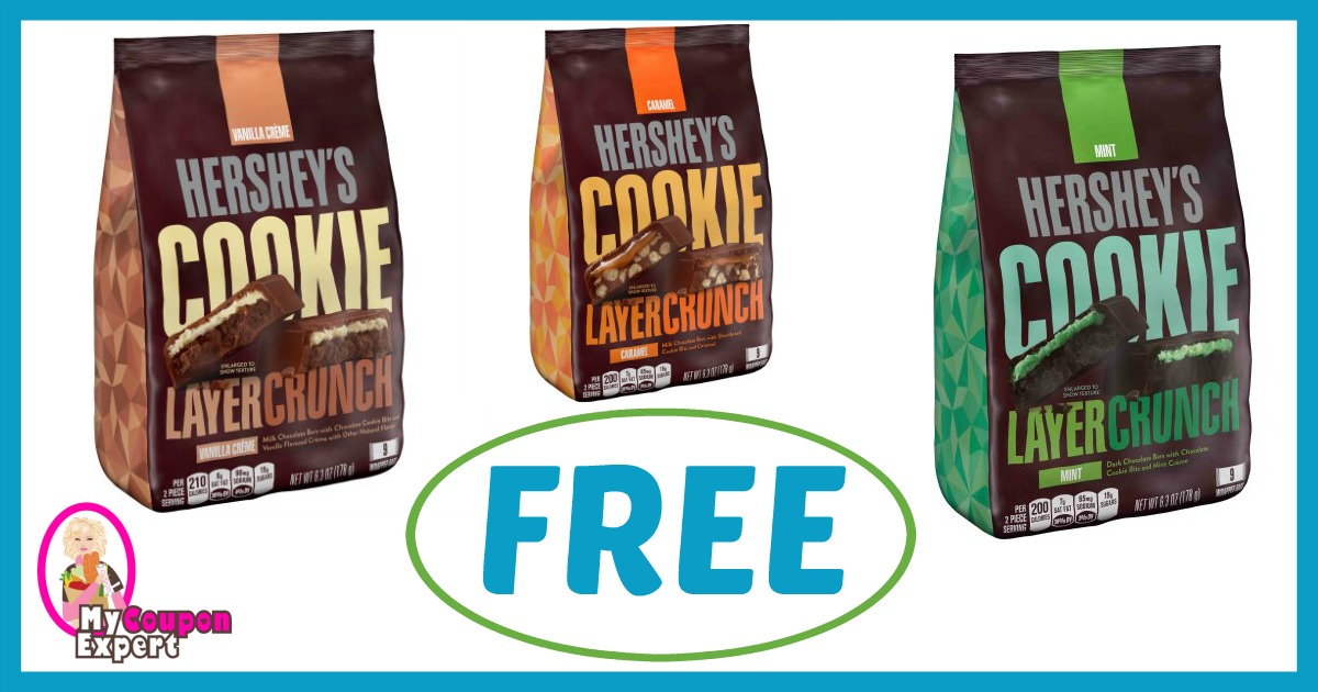 CVS Hot Deal Alert!! FREE Hershey’s Cookie Layer Crunch after sale and coupons