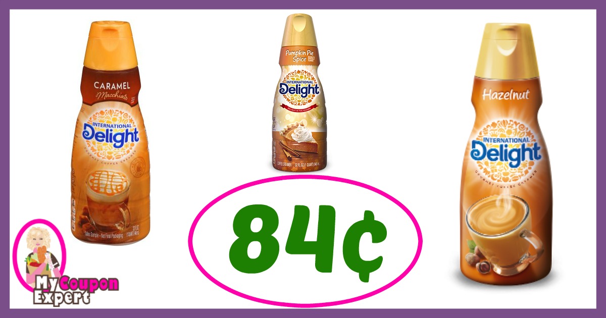Publix Hot Deal Alert! International Delight Coffee Creamer Only 84¢ each after sale and coupons