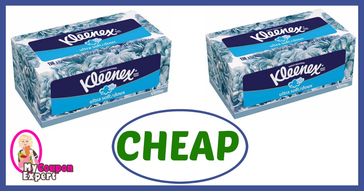 Publix Hot Deal Alert! CHEAP Kleenex Tissues after sale and coupons