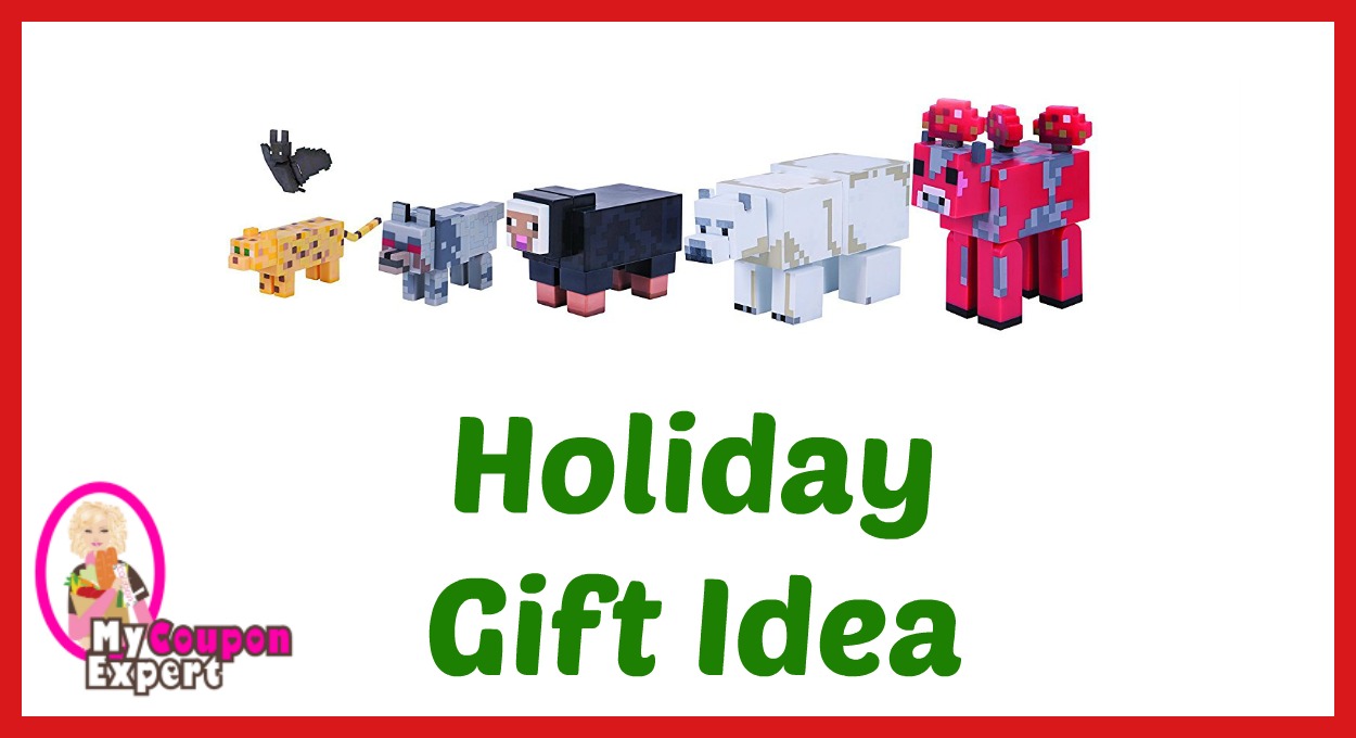 Hot Holiday Gift Idea! Minecraft Wild Animal Action Figure (6 Pack) Under $8.00 – 60% Savings