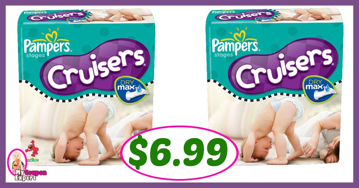 Publix Hot Deal Alert! Pampers Diapers Only $6.99 each after sale and coupons