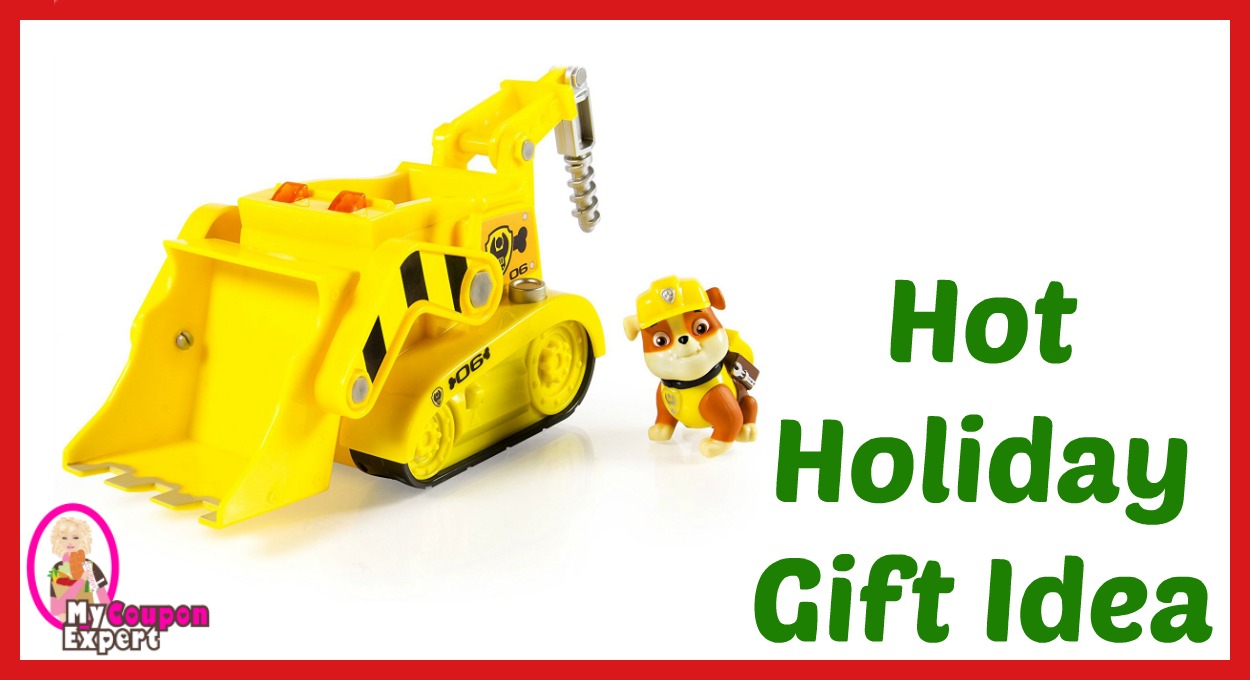Hot Holiday Gift Idea! Paw Patrol Rubble’s Lights and Sounds Construction Truck Vehicle Only $12.45 – 50% Savings!!