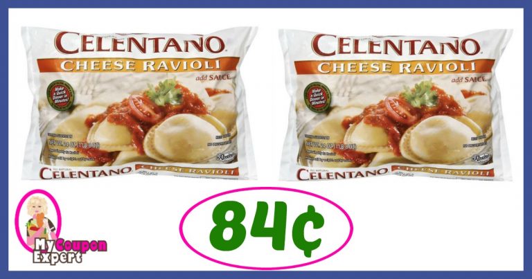 Celentano Pasta just 84¢ each at Publix right now!