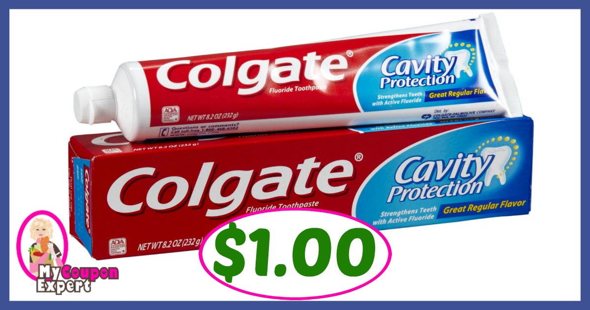 Publix Hot Deal Alert! Colgate Toothpaste Only $1.00 each after sale and coupons