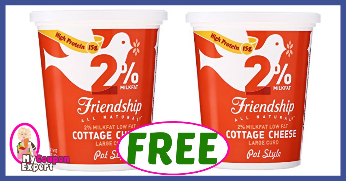 Publix Hot Deal Alert! FREE Friendship Dairies Cottage Cheese after sale and coupons