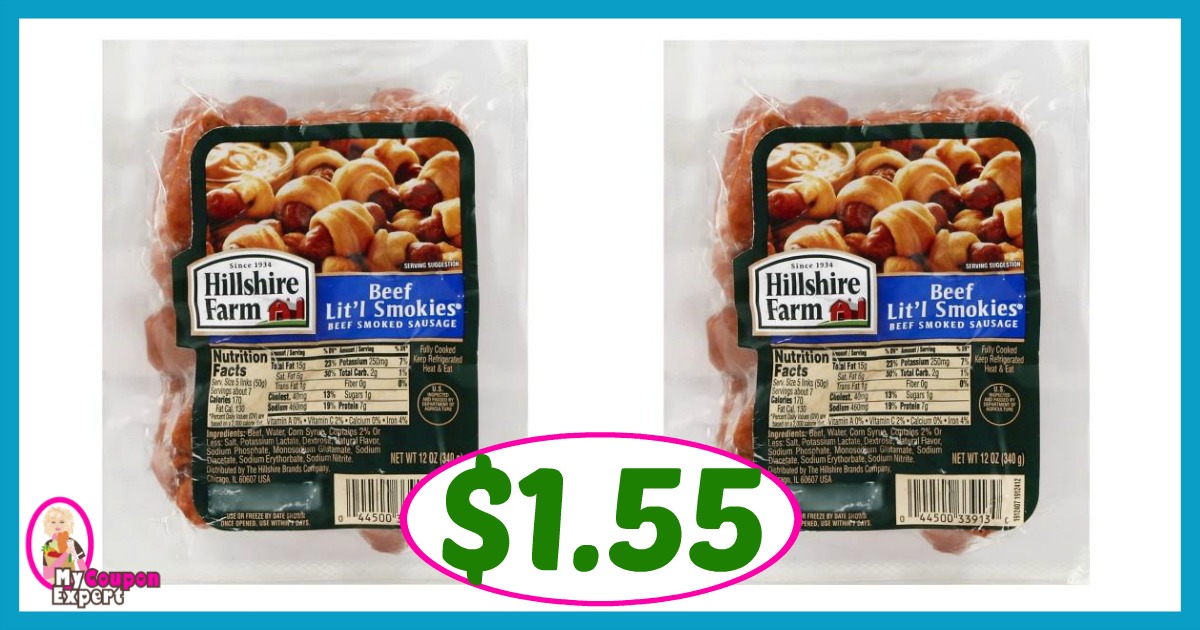 Publix Hot Deal Alert! Hillshire Farm Lit’l Smokies Only $1.55 after sale and coupons