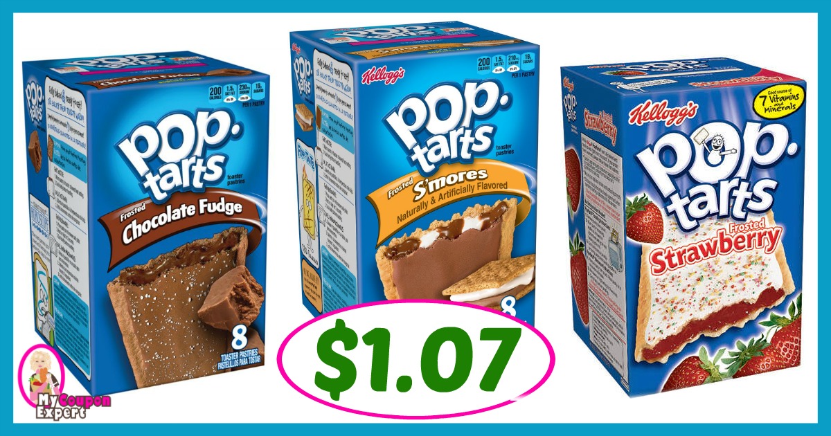 Publix Hot Deal Alert! Kellogg’s Pop-Tarts Only $1.07 each after sale and coupons