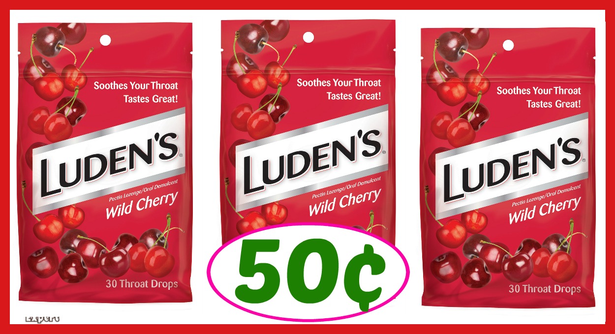 Publix Hot Deal Alert! Luden’s Throat Drops Only 50¢ after sale and coupons