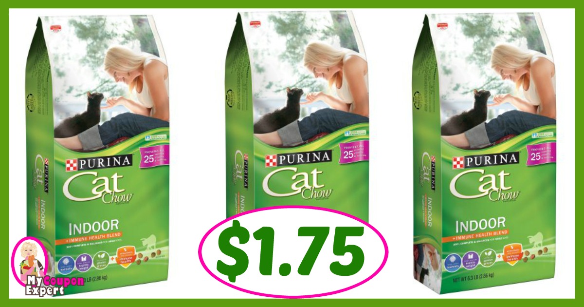 Publix Hot Deal Alert! Purina Cat Chow Only $1.75 each after sale and coupons