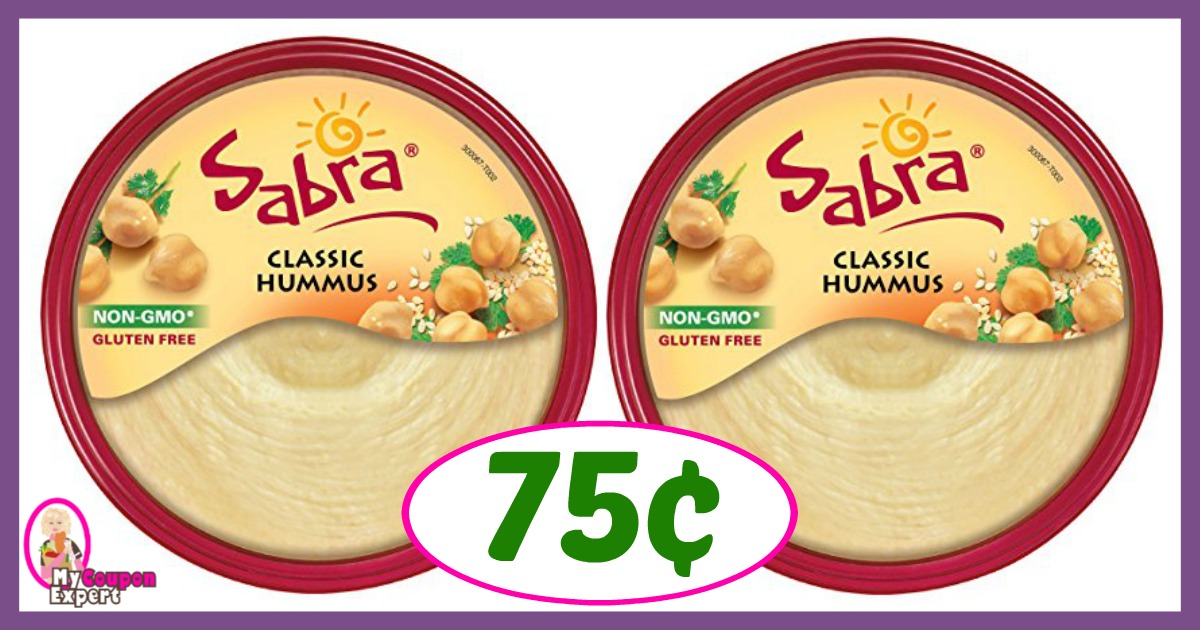 Publix Hot Deal Alert! Sabra Hummus Only 75¢ after sale and coupons