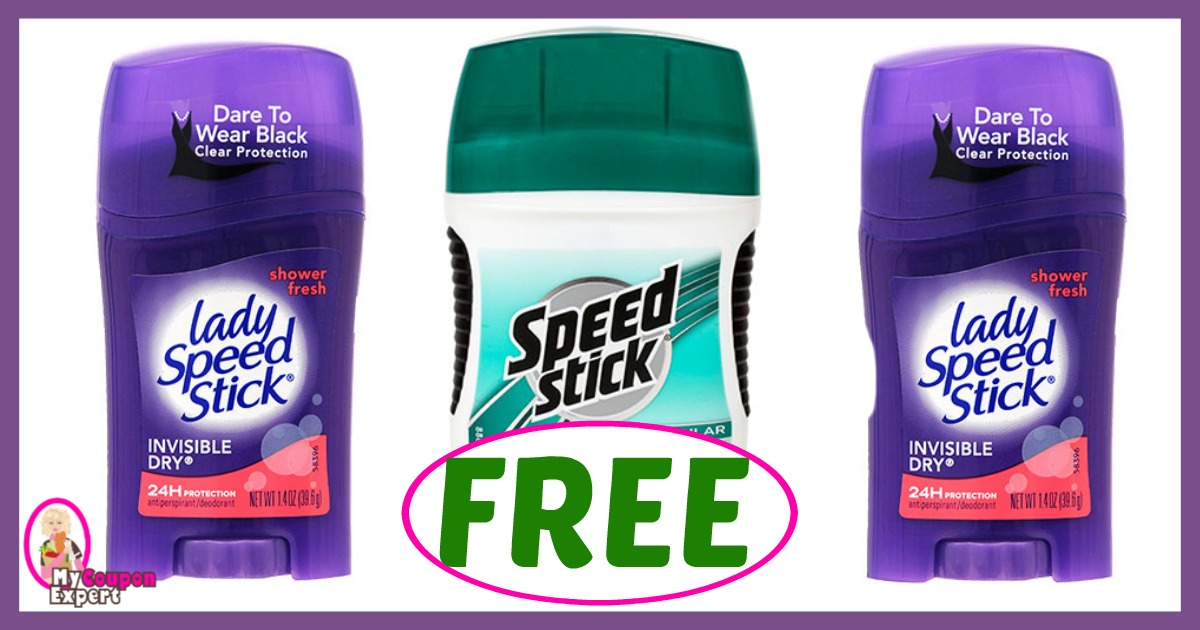 CVS Hot Deal Alert!! FREE Speed Stick after sale and coupons