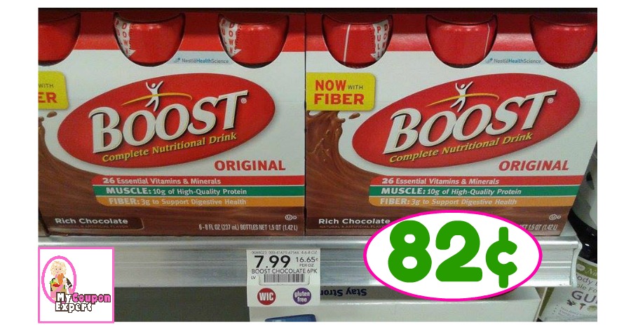 Publix Hot Deal Alert! Boost Nutritional Drinks Only 82¢ after sale and coupons