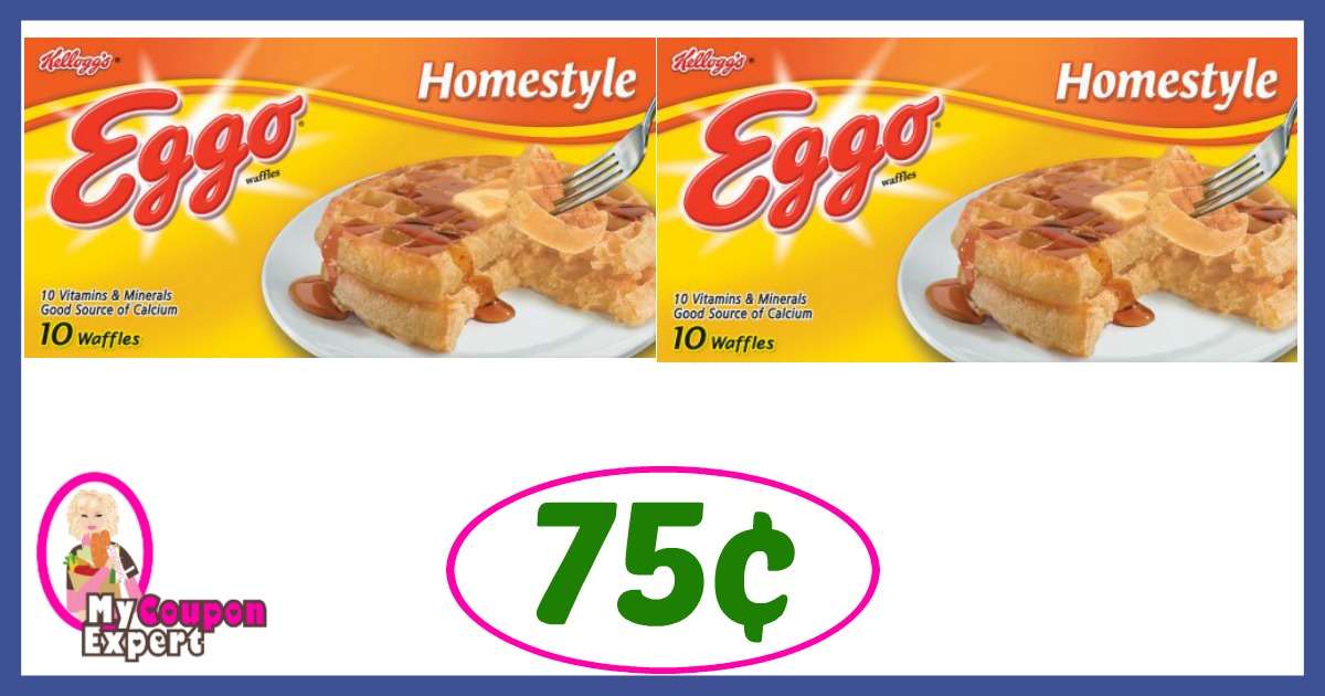 Publix Hot Deal Alert! Kellogg’s Eggo Waffles Only 75¢ each after sale and coupons