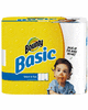 Save  ONE Bounty Basic Paper Towels 6 ct or larger (excludes trial/travel size) , $1.00
