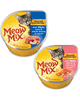Save  on any SIX (6) Meow Mix single wet cat food cups , $1.00