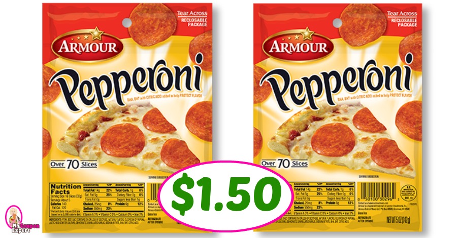 Armour Pepperoni just $1.50 at Publix!