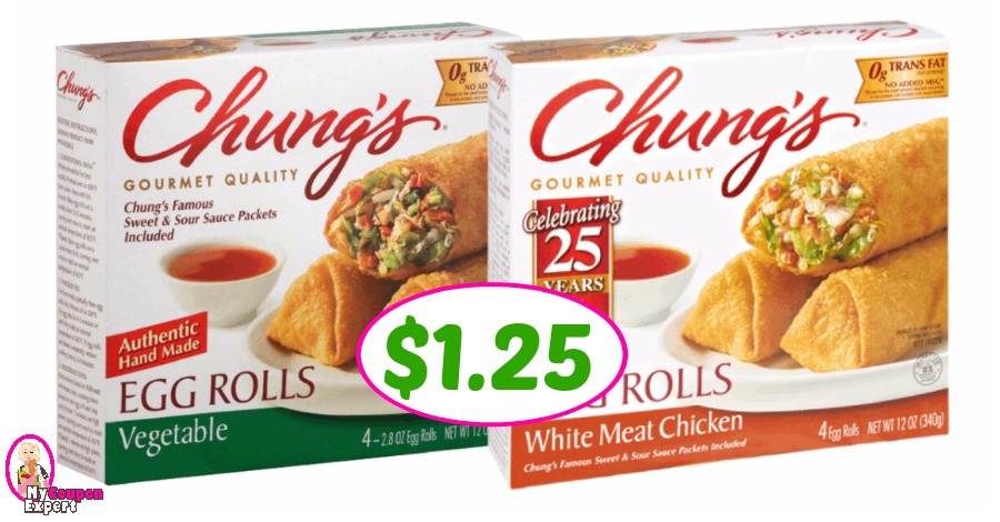 Chung’s Egg Rolls just $1.25 at Publix!