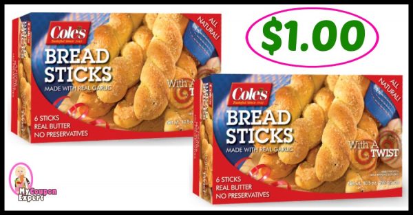 YES! Cole’s Frozen Bread just a buck at Publix!