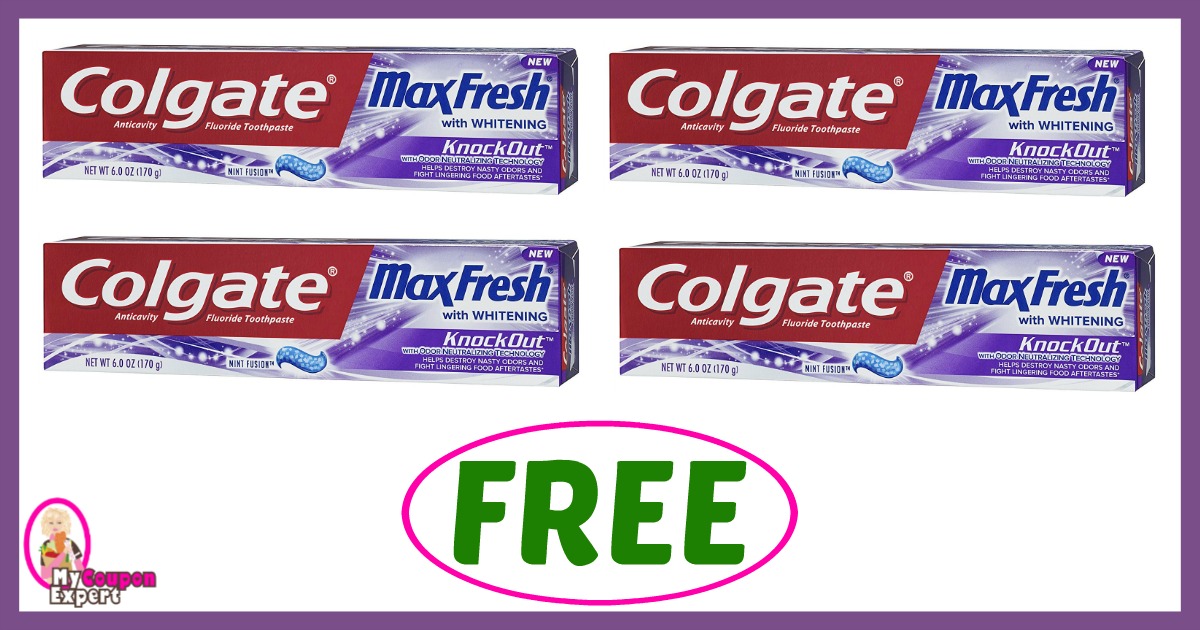 CVS Hot Deal Alert!! FREE Colgate Toothpaste after sale and coupons