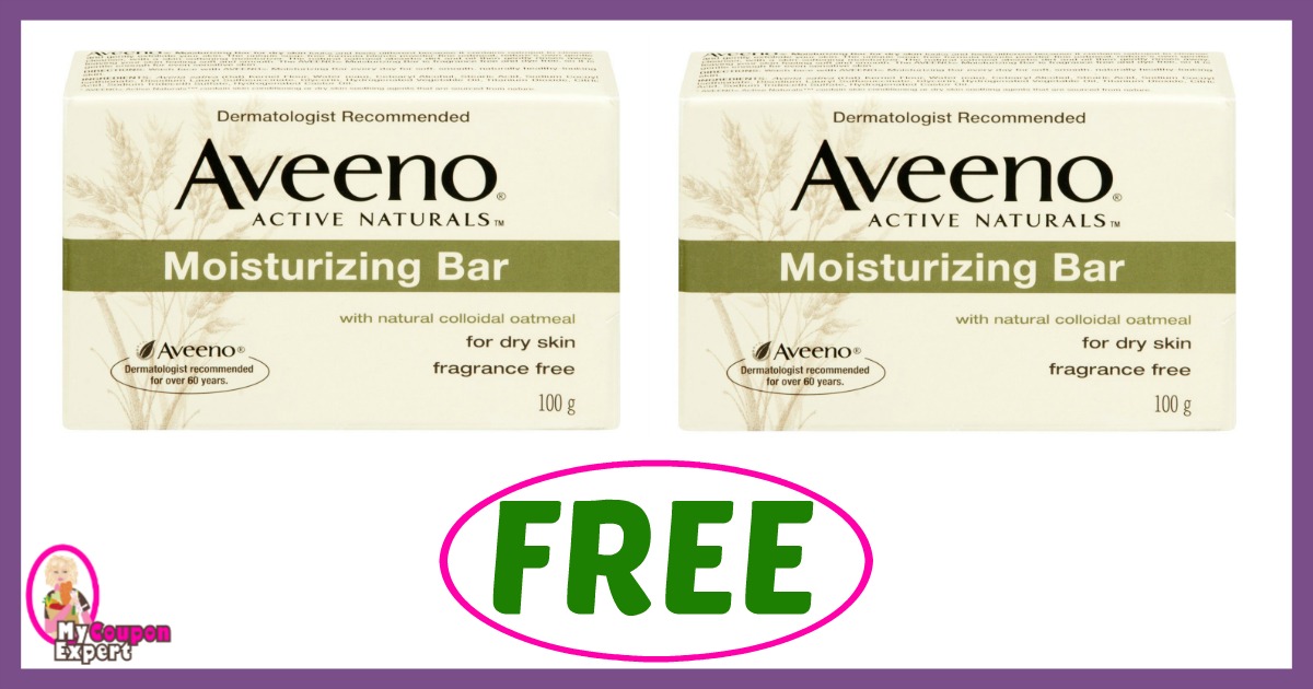 Publix Hot Deal Alert! FREE Aveeno Moisturizing Bar after sale and coupons