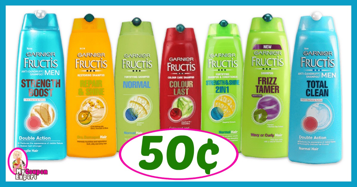 CVS Hot Deal Alert!! Garnier Fructis Shampoo or Conditioner Only 50¢ after sale and coupons