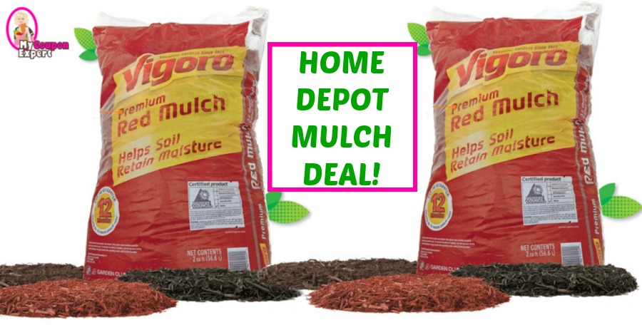 *HOT* MULCH DEAL at Home Depot starting March 1st!!