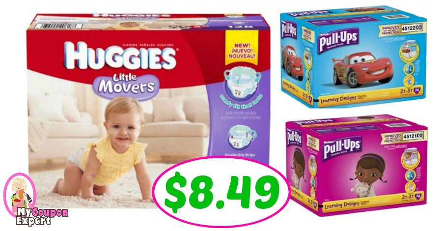 HURRY! Huggies Boxed Diapers just $8.49 each at Publix NOW!