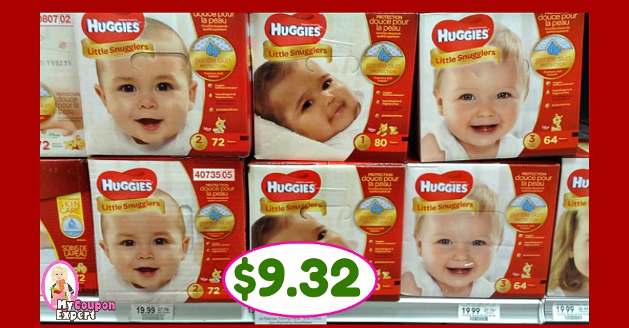 Huggies BOXED Diapers just $9.32 NOW at Publix!