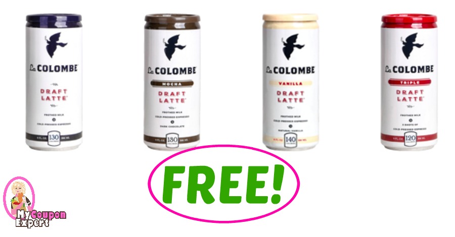 FREE at Publix!  La Colombe Latte in the NEW AD!